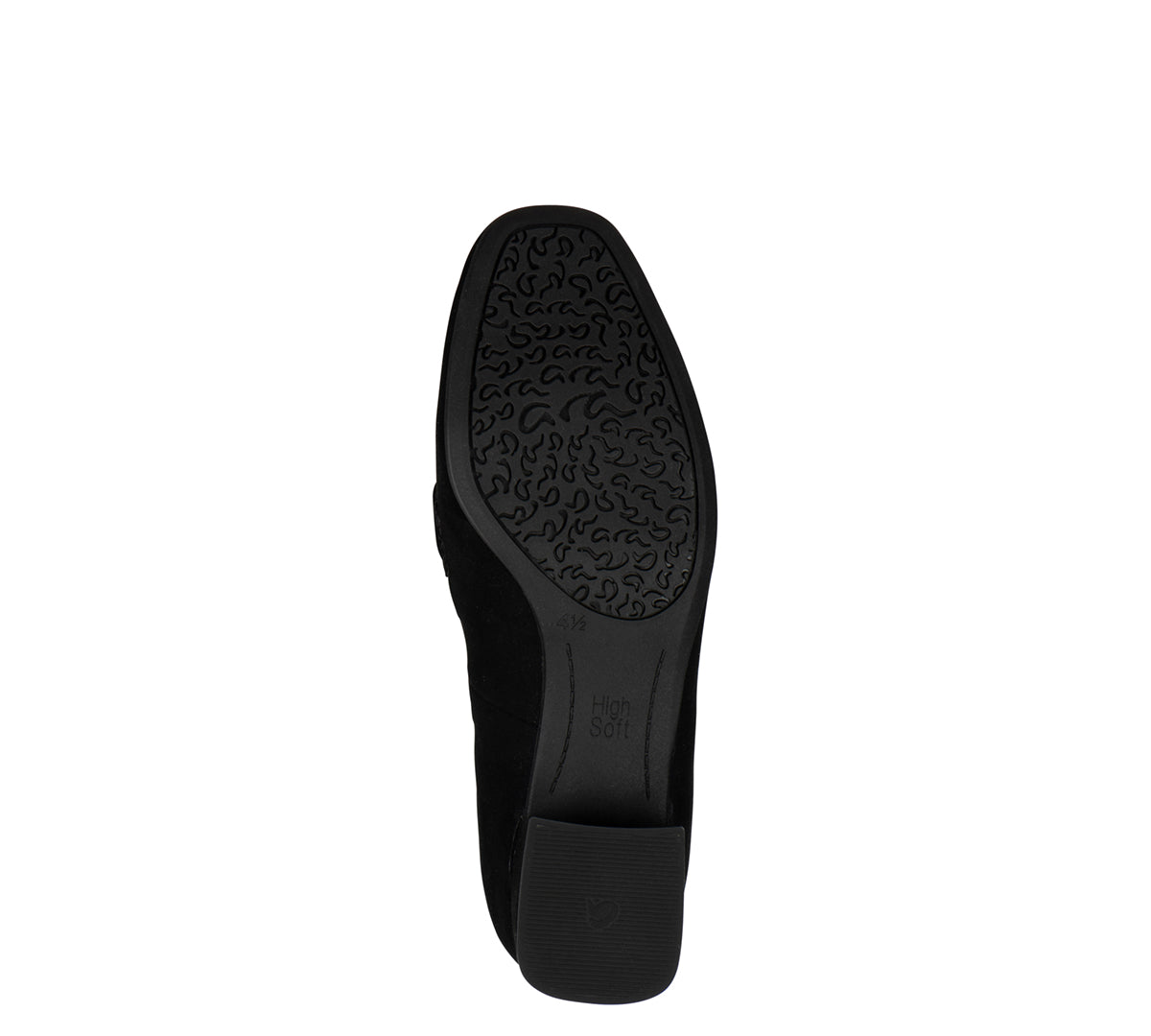 ara 643-235 Glimmer Black Suede