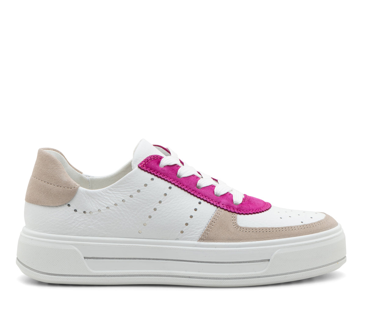 ara 935-225 Calgary shell, white & pink