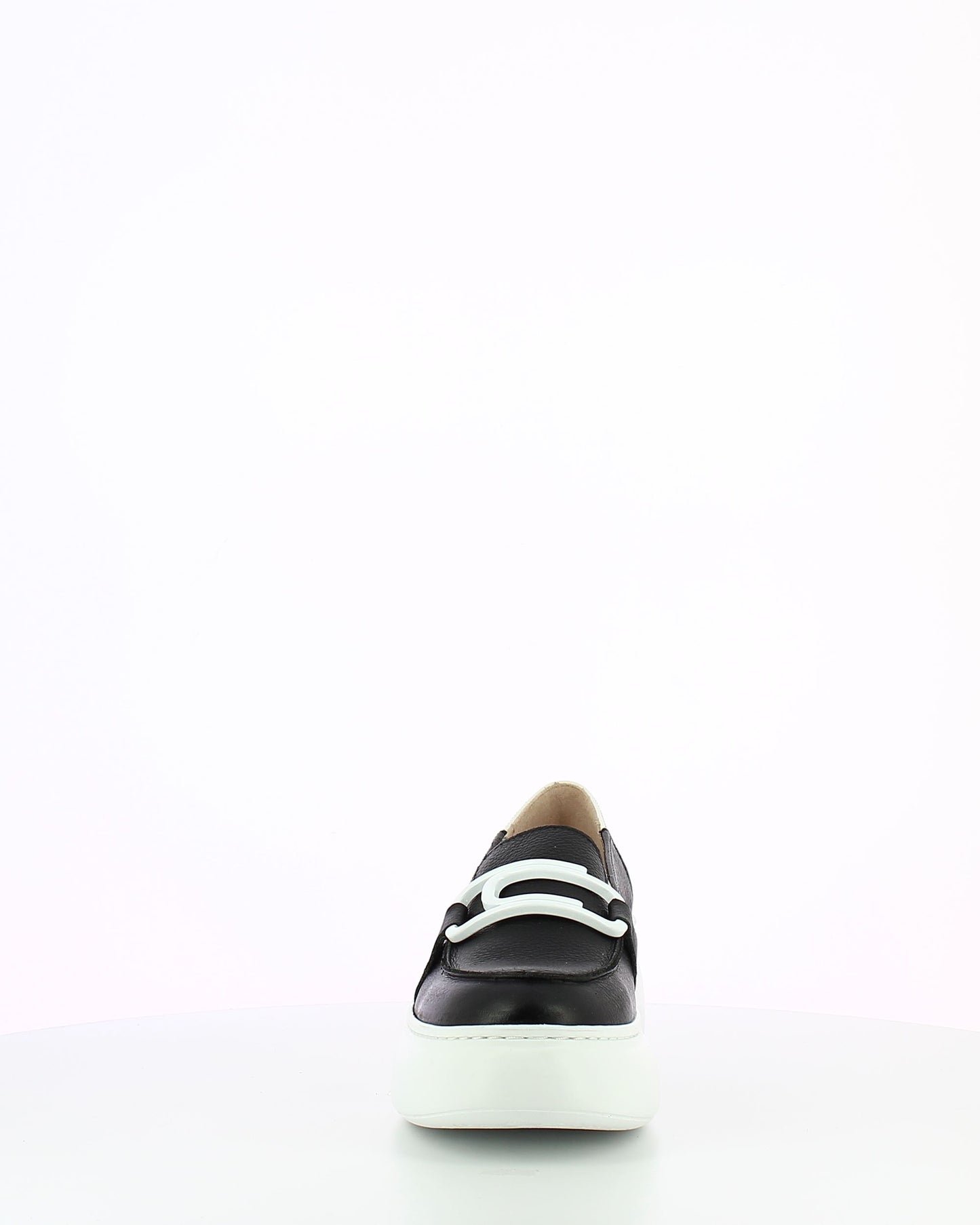 WND 1194-280 BLACK LEATHER LOAFER