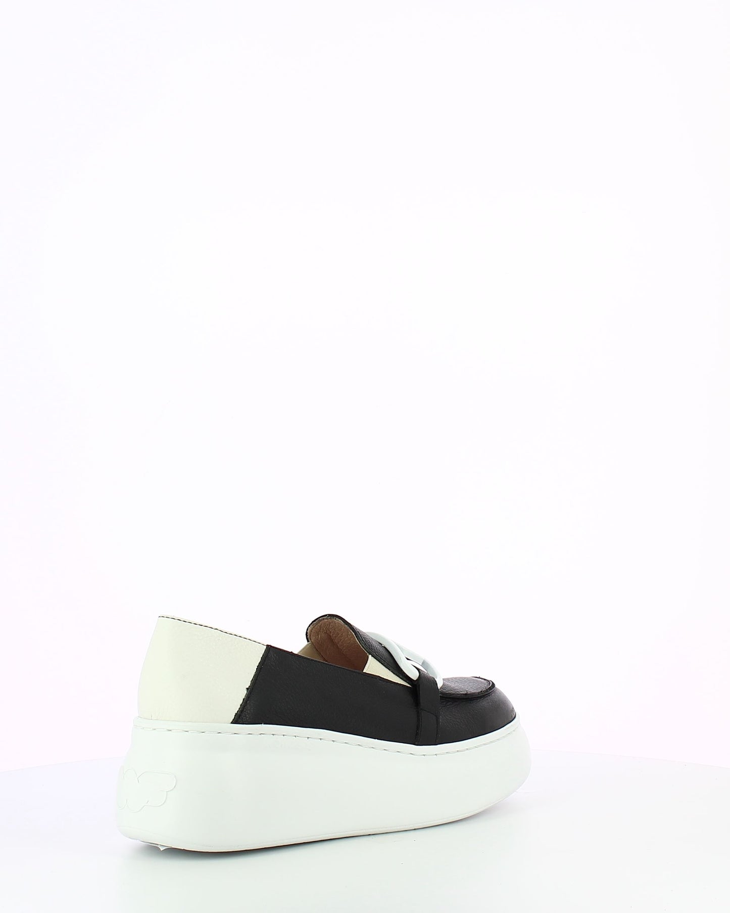 WND 1194-280 BLACK LEATHER LOAFER