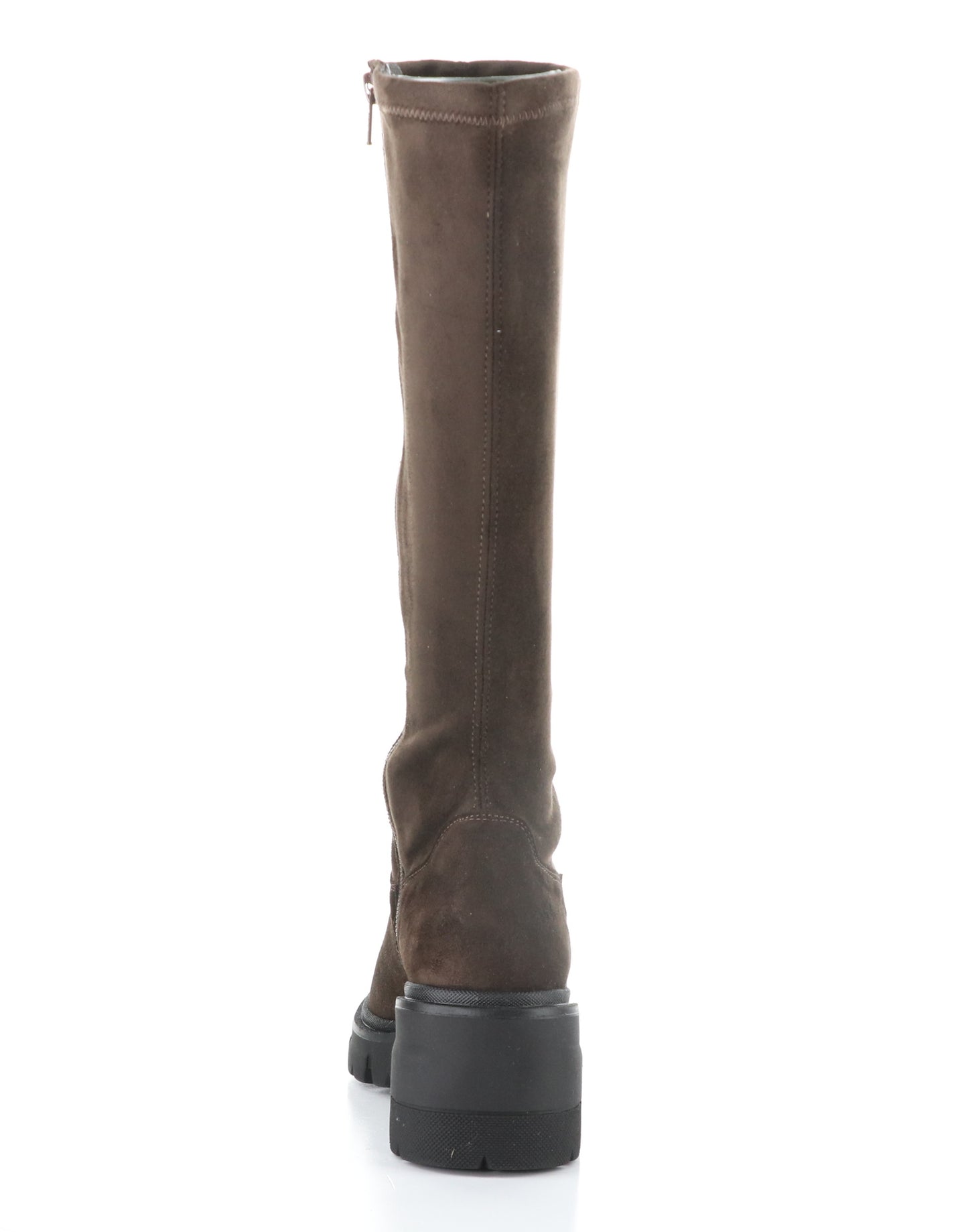 BC BRENNA-320 BROWN SUEDE BLACK SOLE
