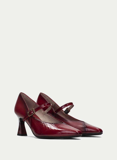 HSP 8354-260 RED PASSION MARYJANE PUMP