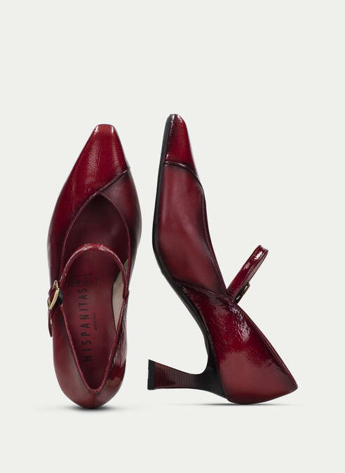 HSP 8354-260 RED PASSION MARYJANE PUMP