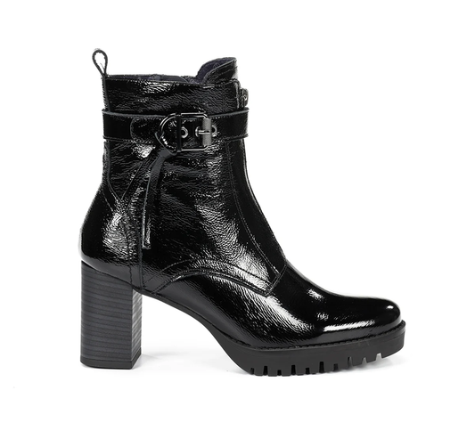 DOR 001-260 EVIE D9163 Black Ankle Boot