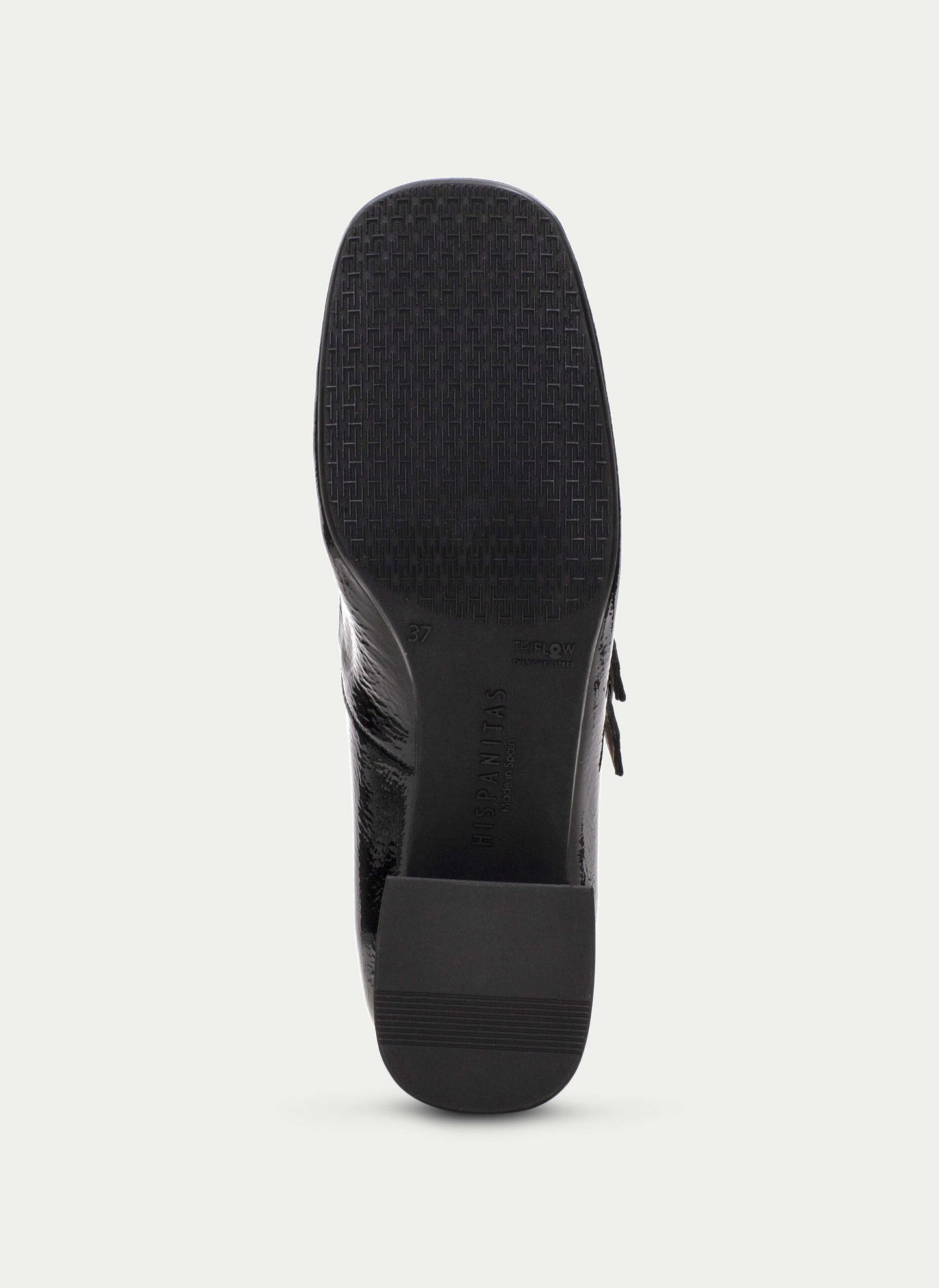 HSP 0358-250 BLACK PATENT DOUBLE MARYJANE