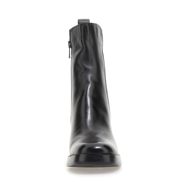MJ 1243-300 BLACK PLATFORM HEEL SHORT