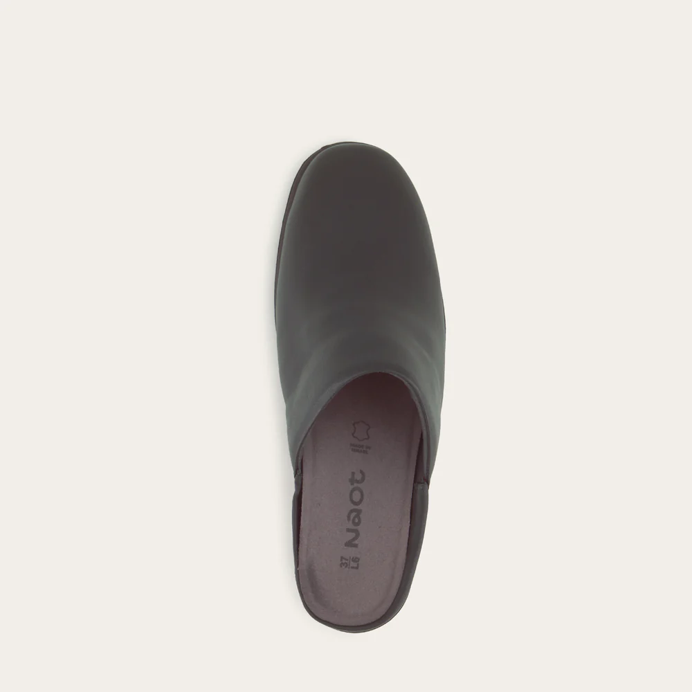 NAOT Dedicate Jet Black Leather