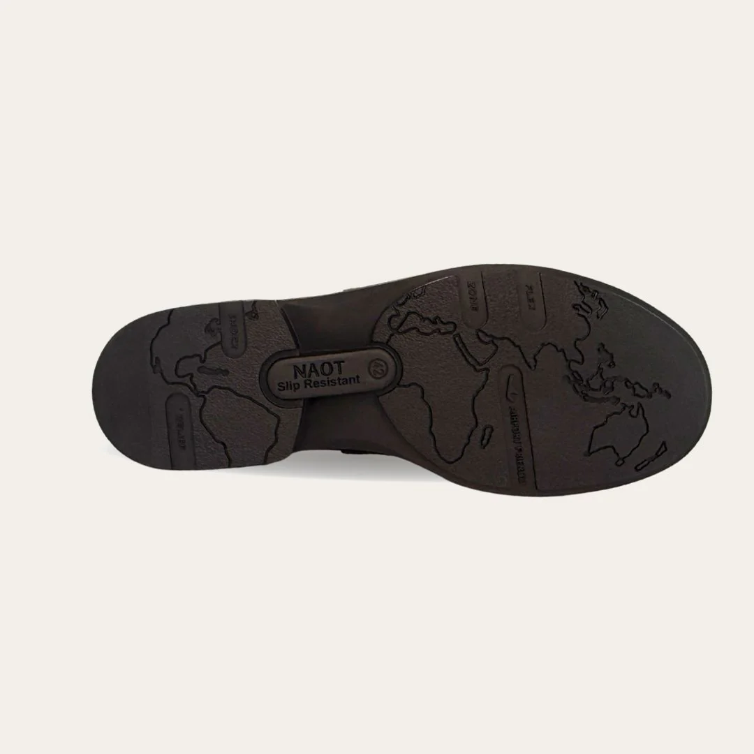 NAOTM Business Dark Brown Water Resistant Leather