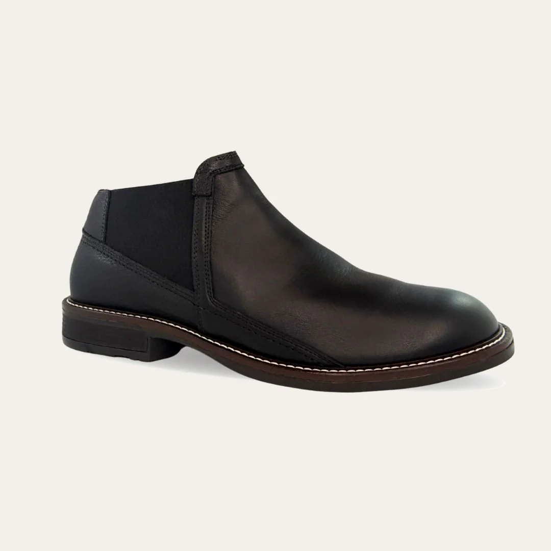 NAOTM Business Black Water Resistant Leather