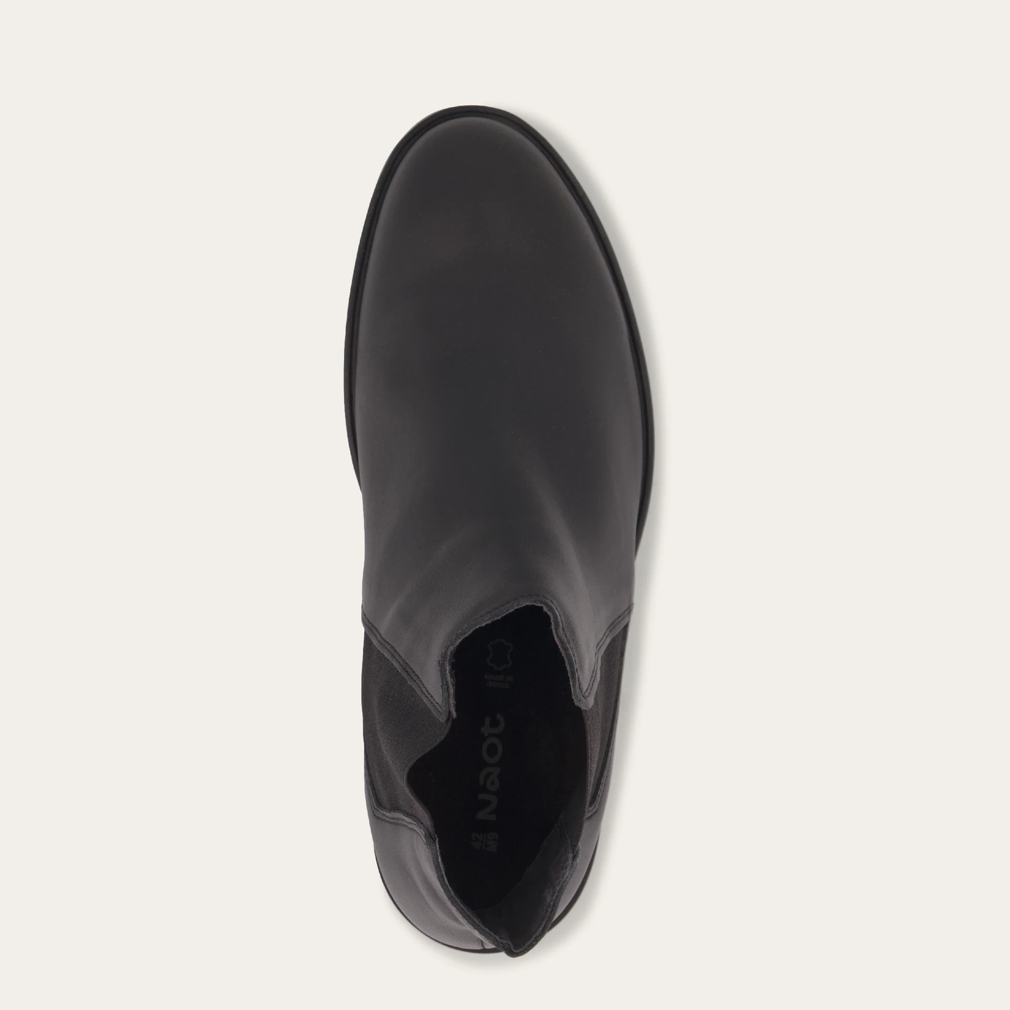 NAOTM Washington Black Jet Leather