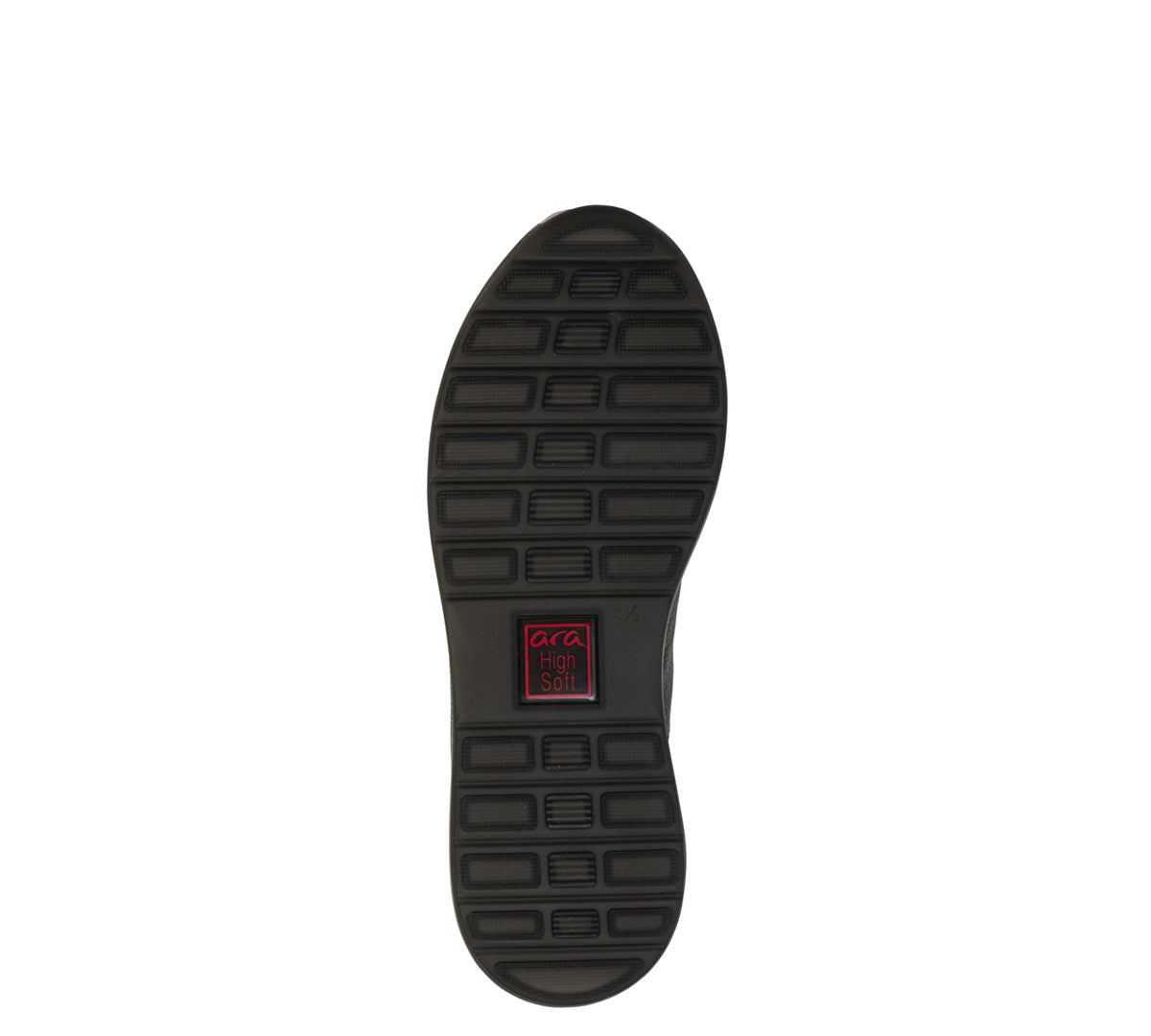 ara 197-230 Orlando black leather sneaker slide