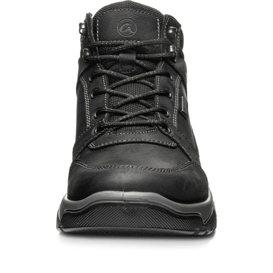 ARAM 1118-295 REUS BLACK OILY NUBUCK