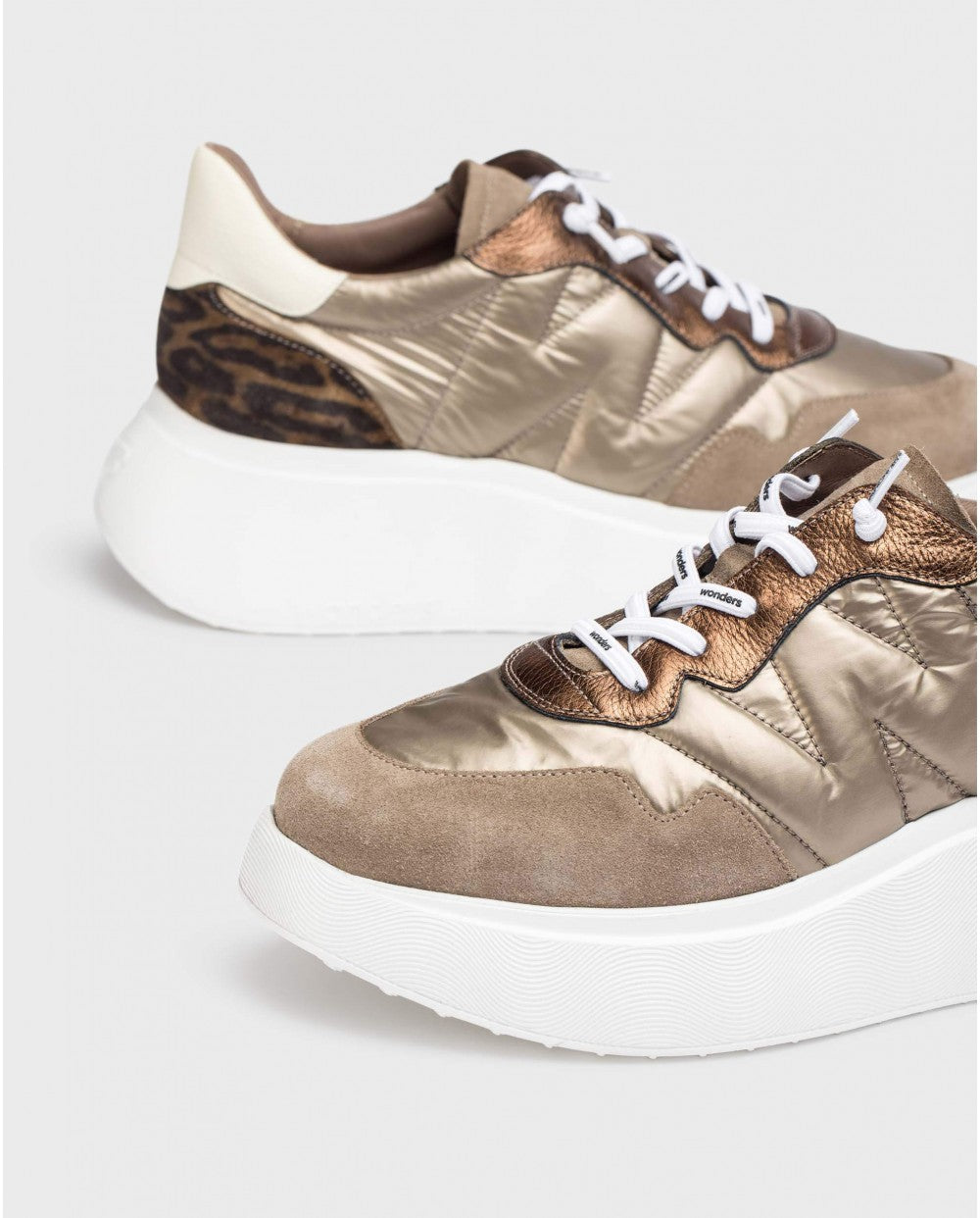 WND 9237-290 CHAMPAGNE ORO WILD SNEAKER
