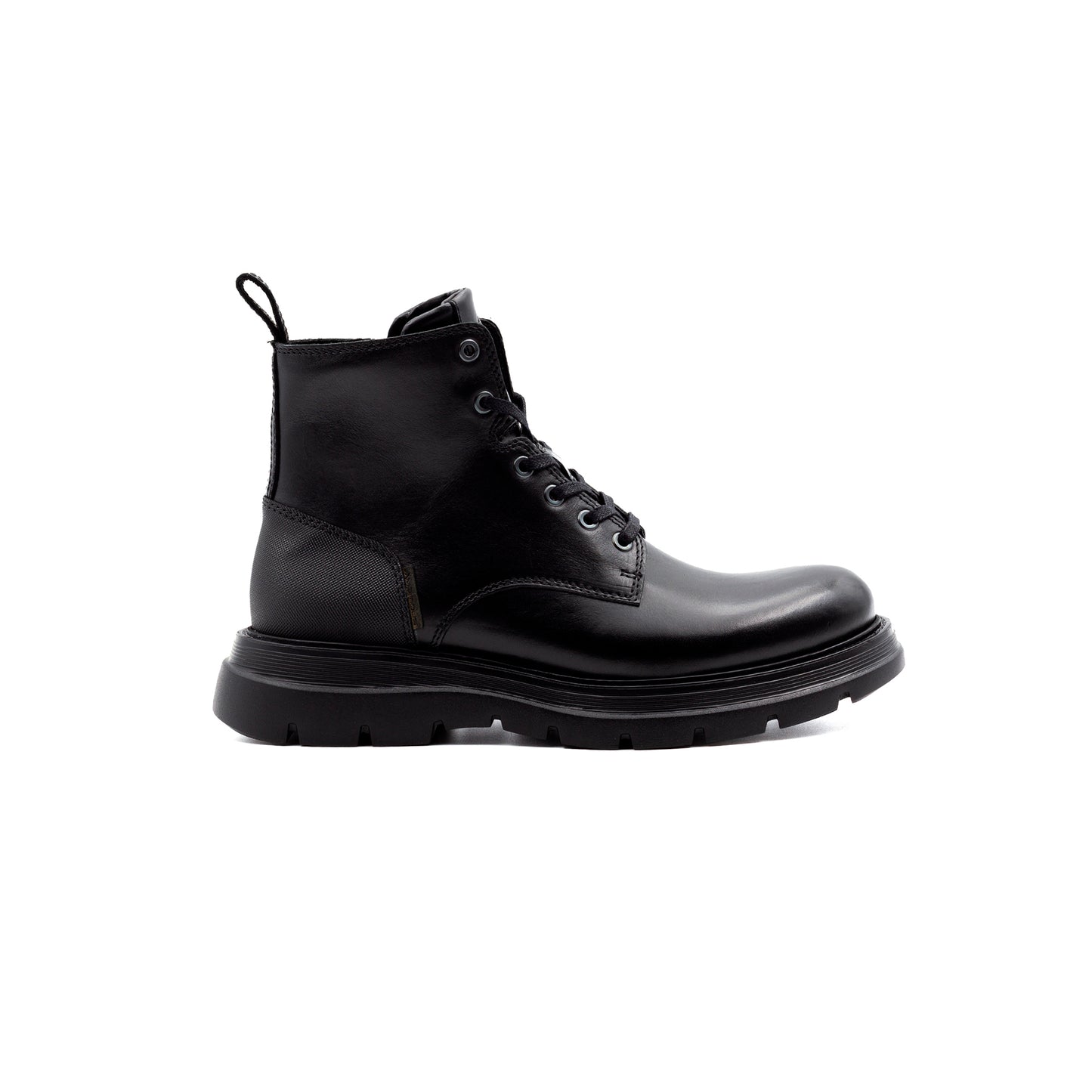AMB 123-315 BLACK LACEUP BOOT