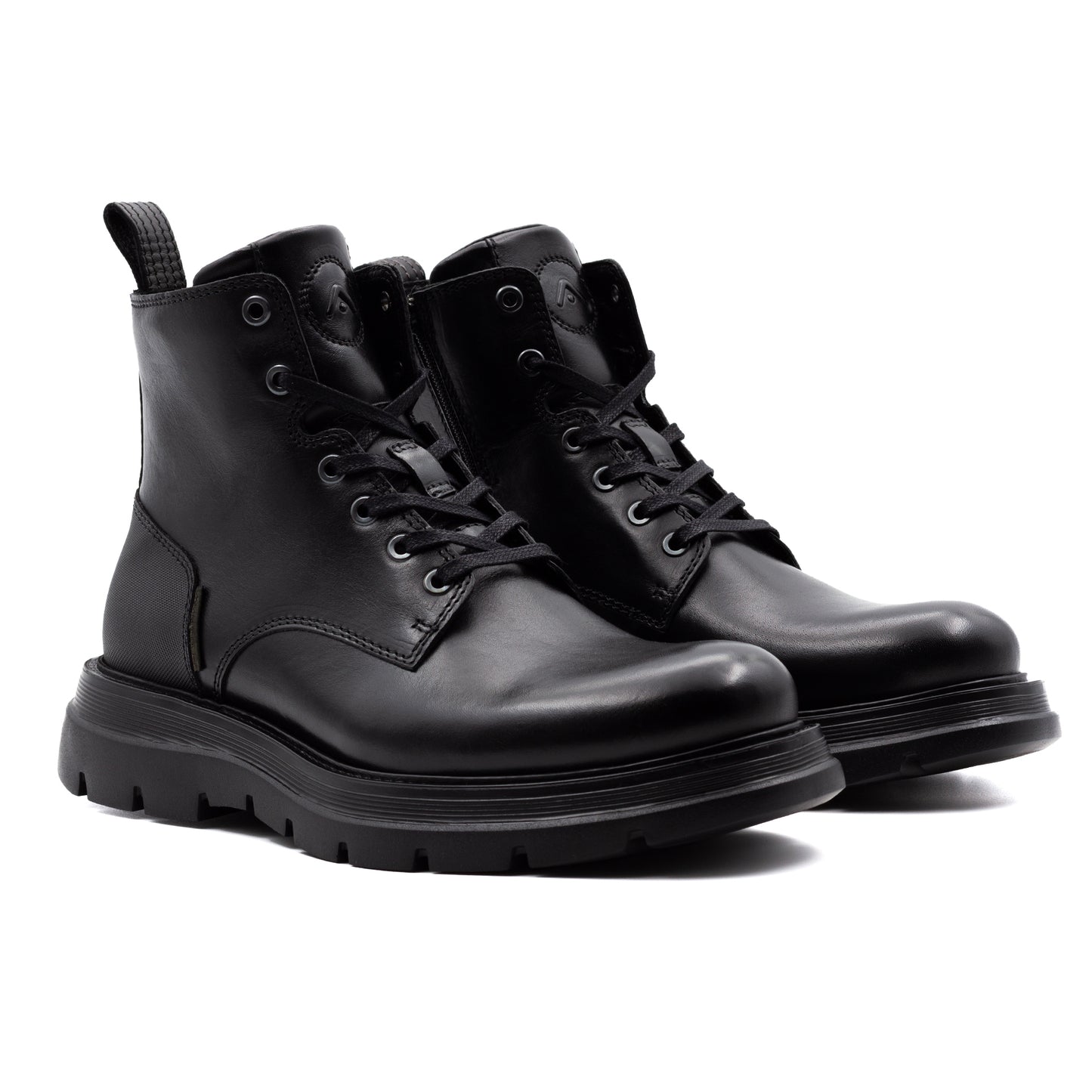 AMB 123-315 BLACK LACEUP BOOT