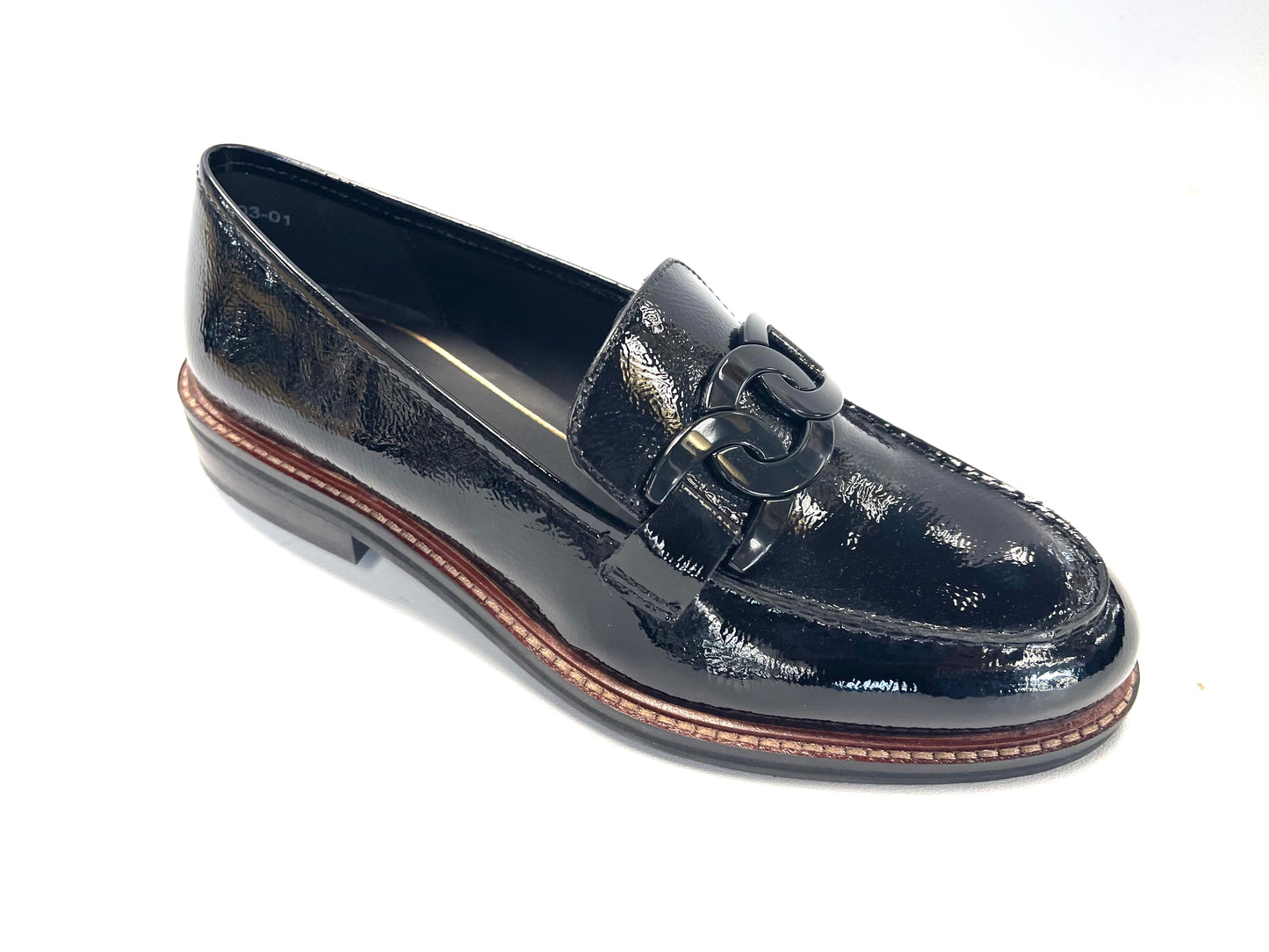 ara 023-225 Kyle II Black Patent