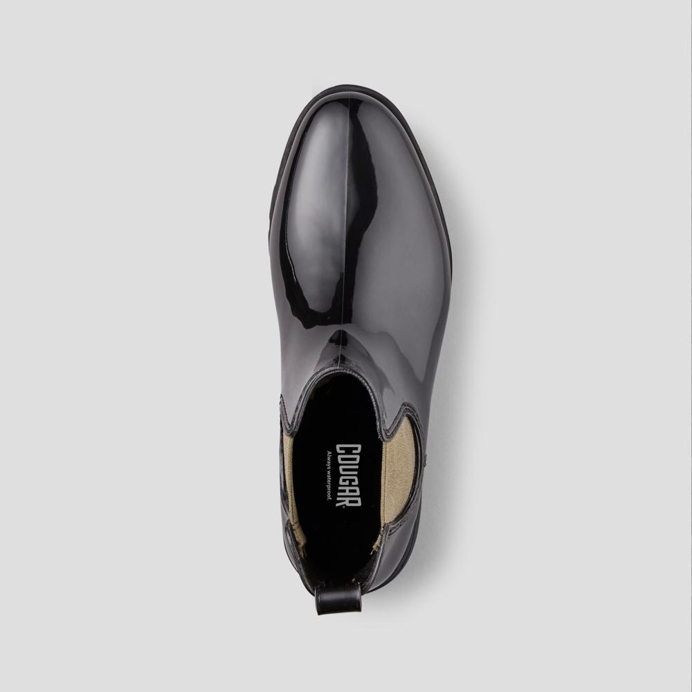 CGR Firenze-80 Black Chelsea Rainboot
