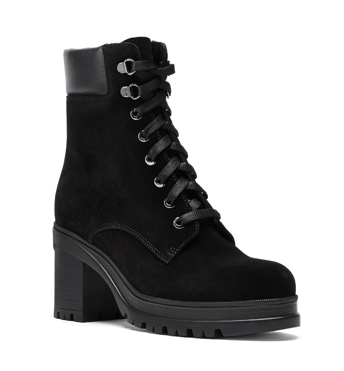 LC Perrey-565 Black Suede