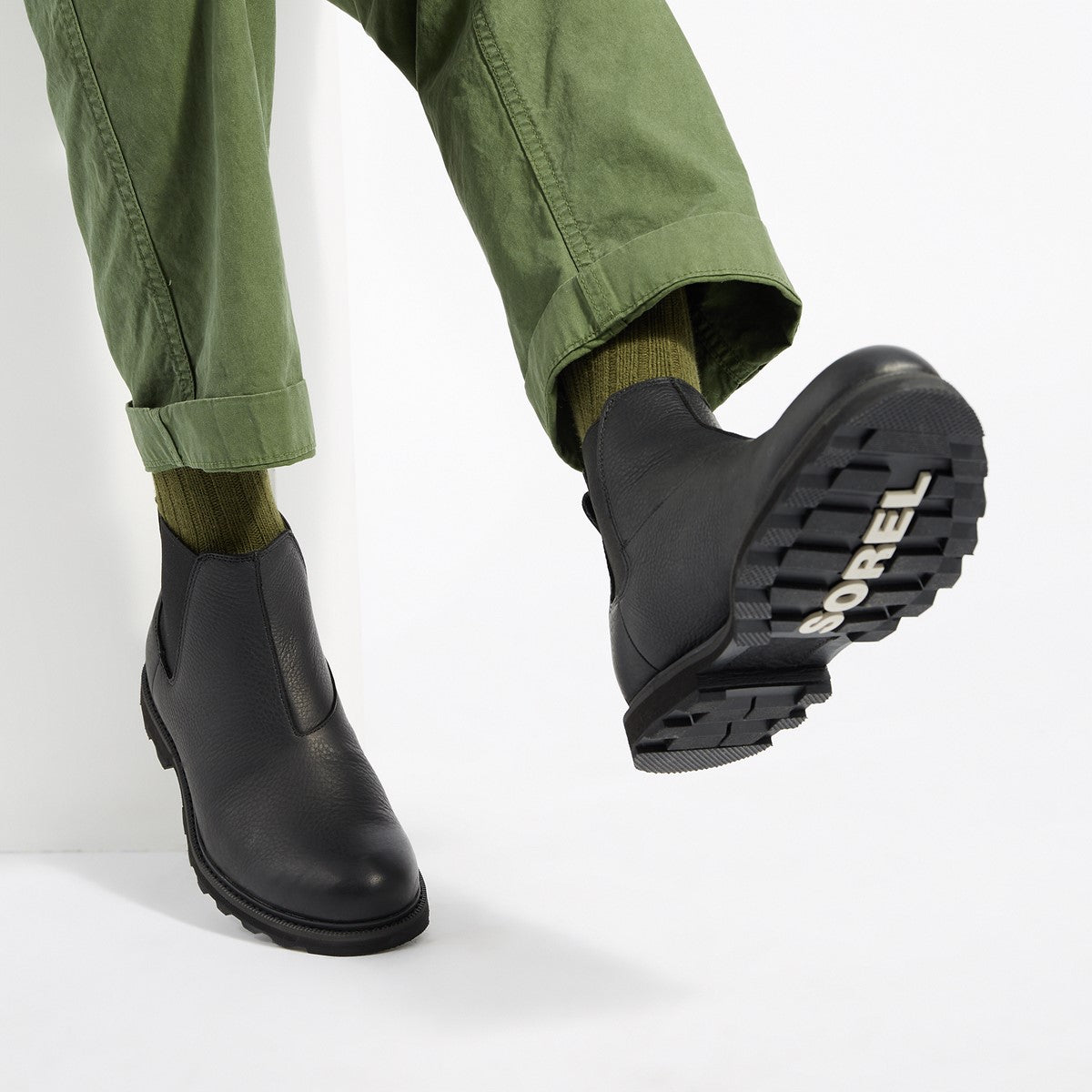 SRLM 174 180 MADSON II CHELSEA WP BLACK IF. Footwear