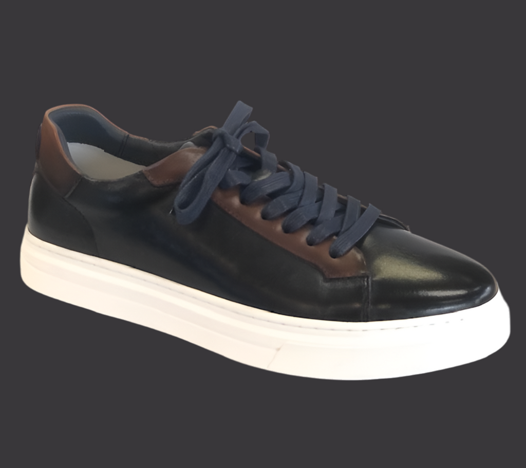 FRS 402-200 NAVY W BROWN TRIM