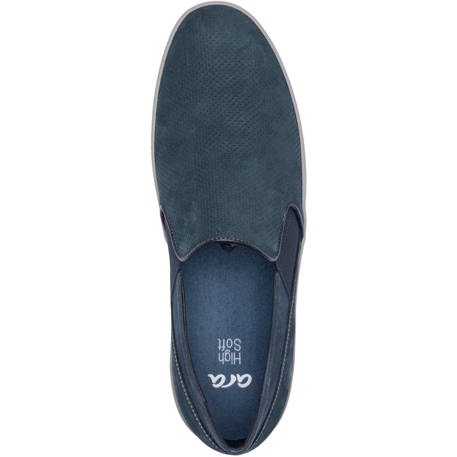 aram 4122-235 Nelson Navy nubuck
