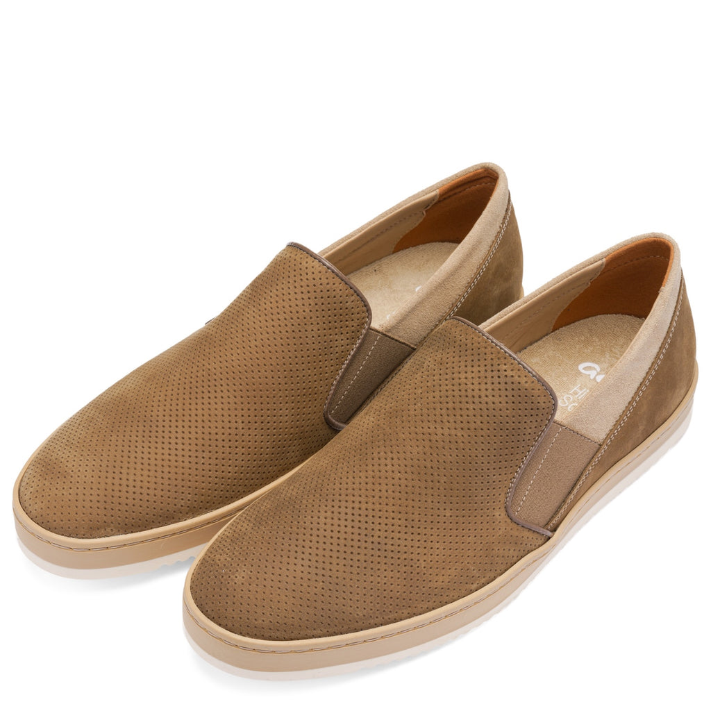 aram 3122-235 Nelson Sesame cashmere nubuck