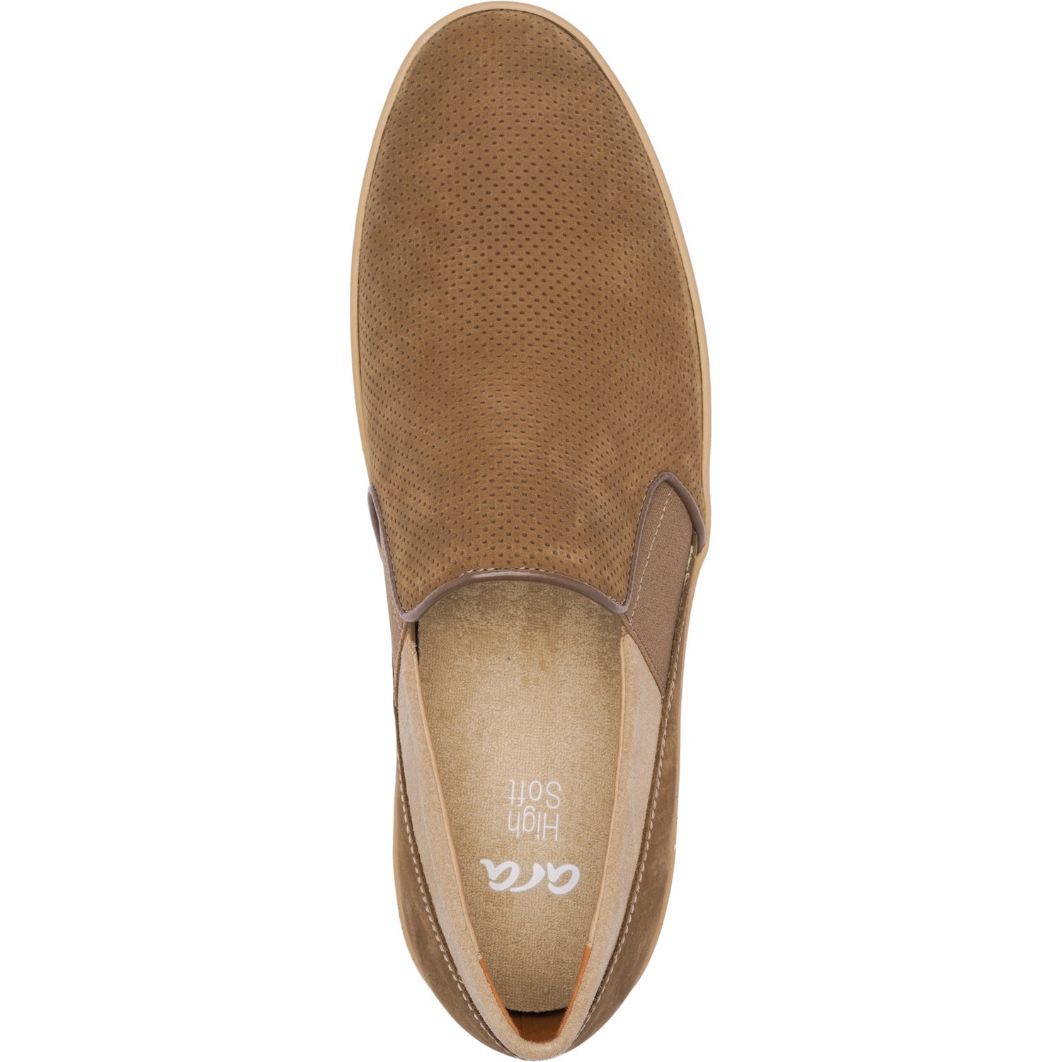 aram 3122-235 Nelson Sesame cashmere nubuck