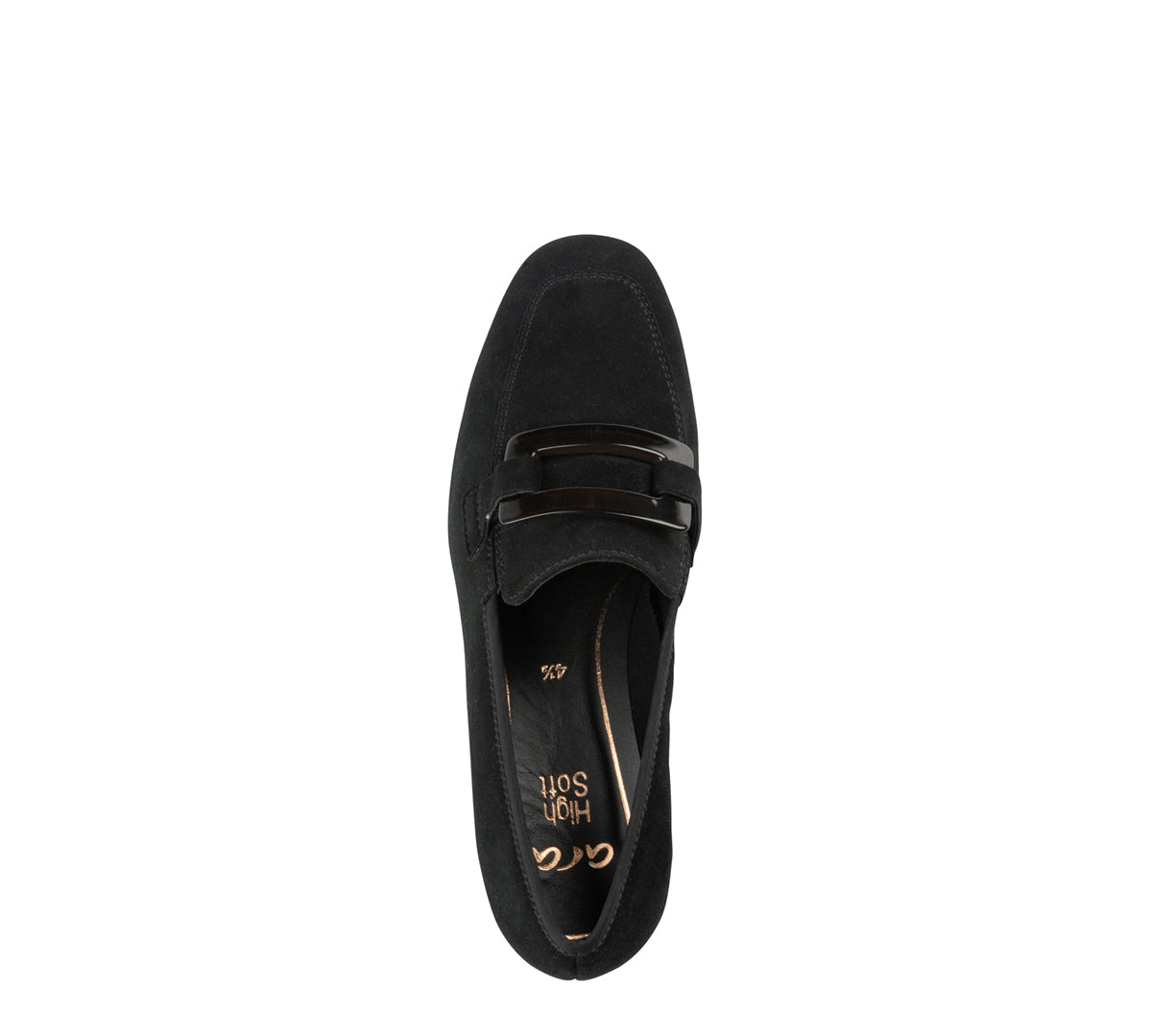 ara 643-235 Glimmer Black Suede