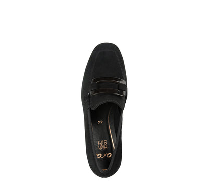 ara 643-235 Glimmer Black Suede