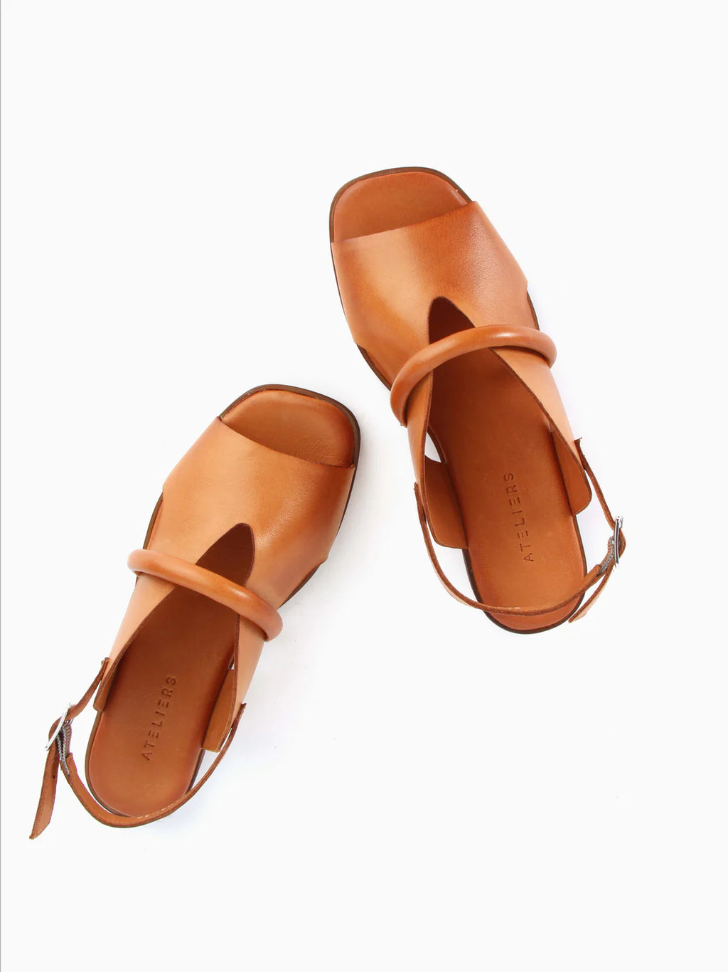 ATL FRANCESCA-145 tan leather