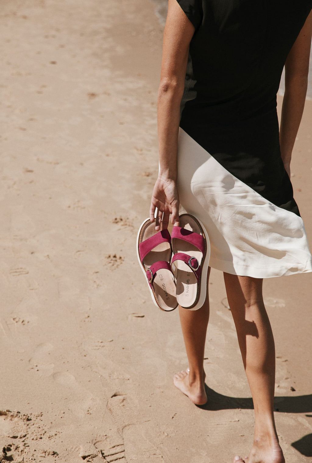 NAOT HALVAH PINK PLUM nubuck