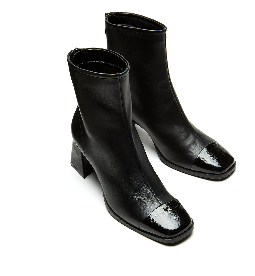 LC FREDA-535 BLACK LEATHER