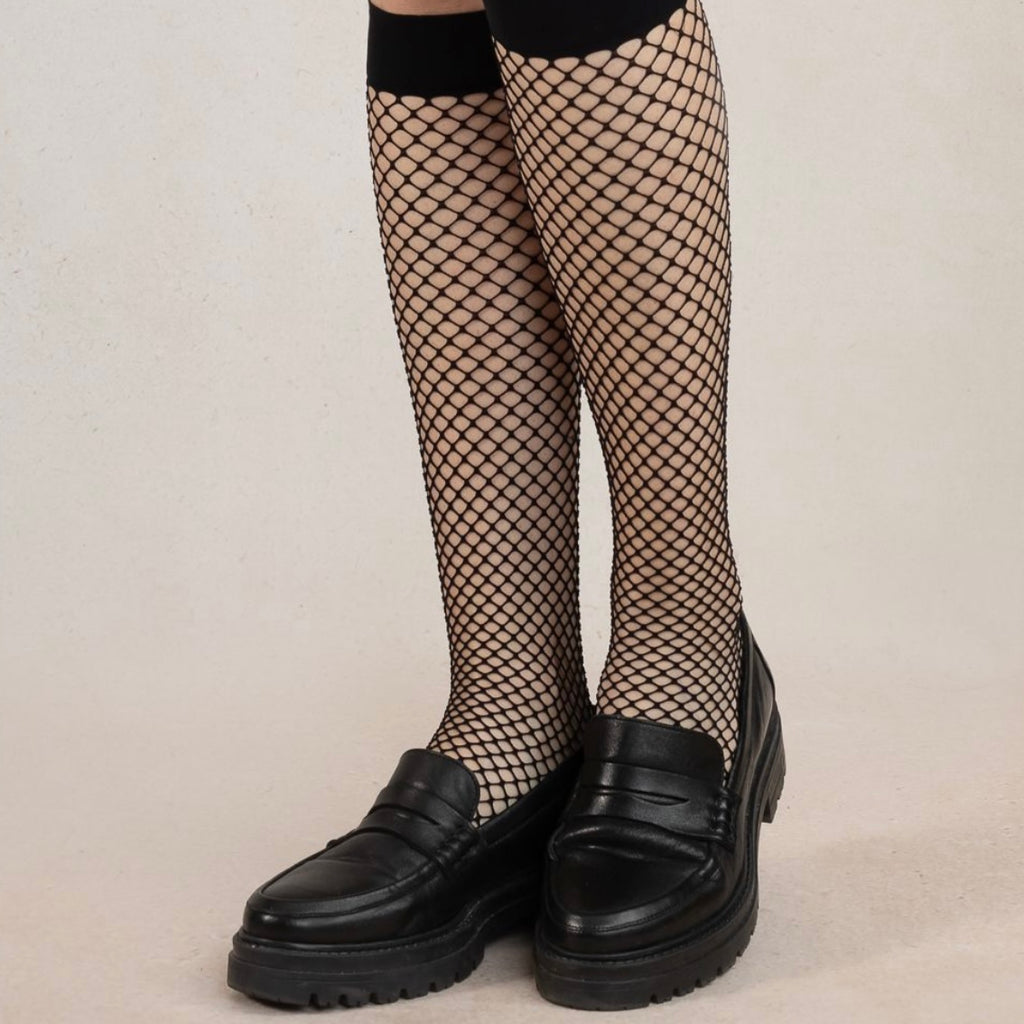 BLF 5128 Fishnet knee highs