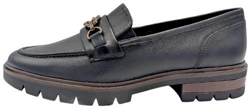 ara 4112-240 Camellia Navy leather loafer