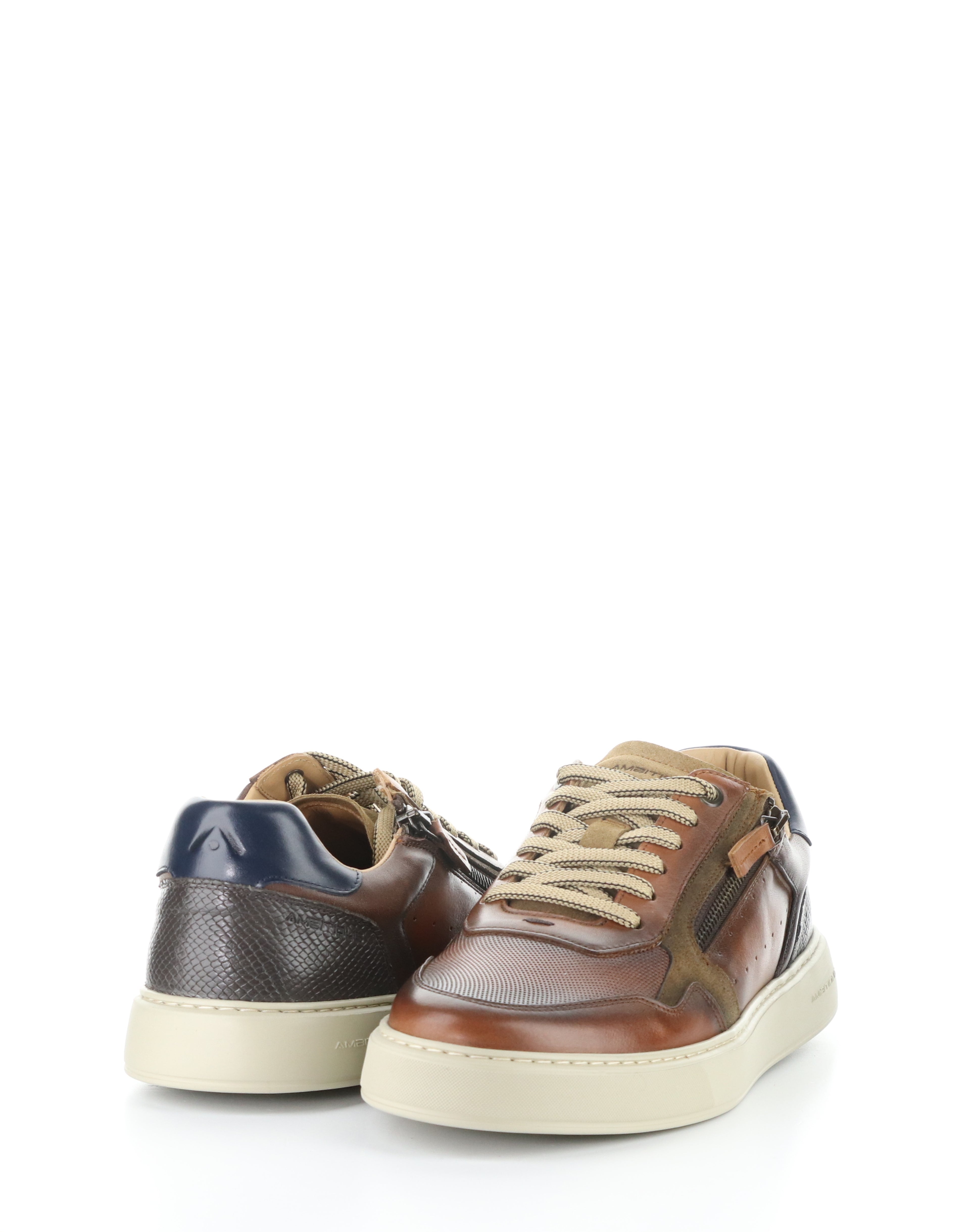 AMB 355- 300 LEWIS COGNAC LEATHER SUEDE