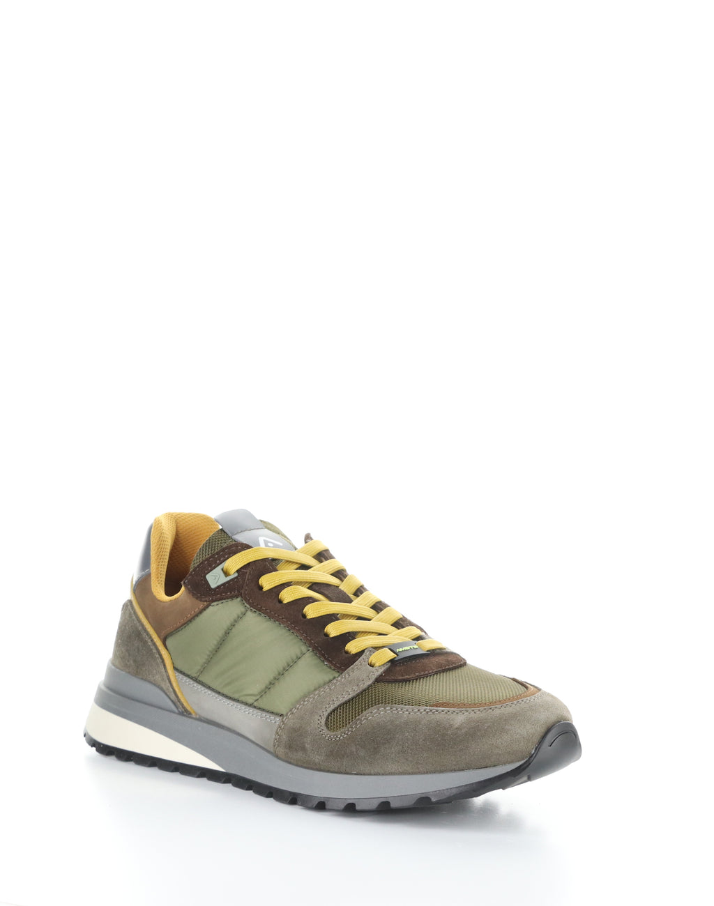 AMB 754-285 TEDDY TAUPE KHAKI TEXTILE LEATHER