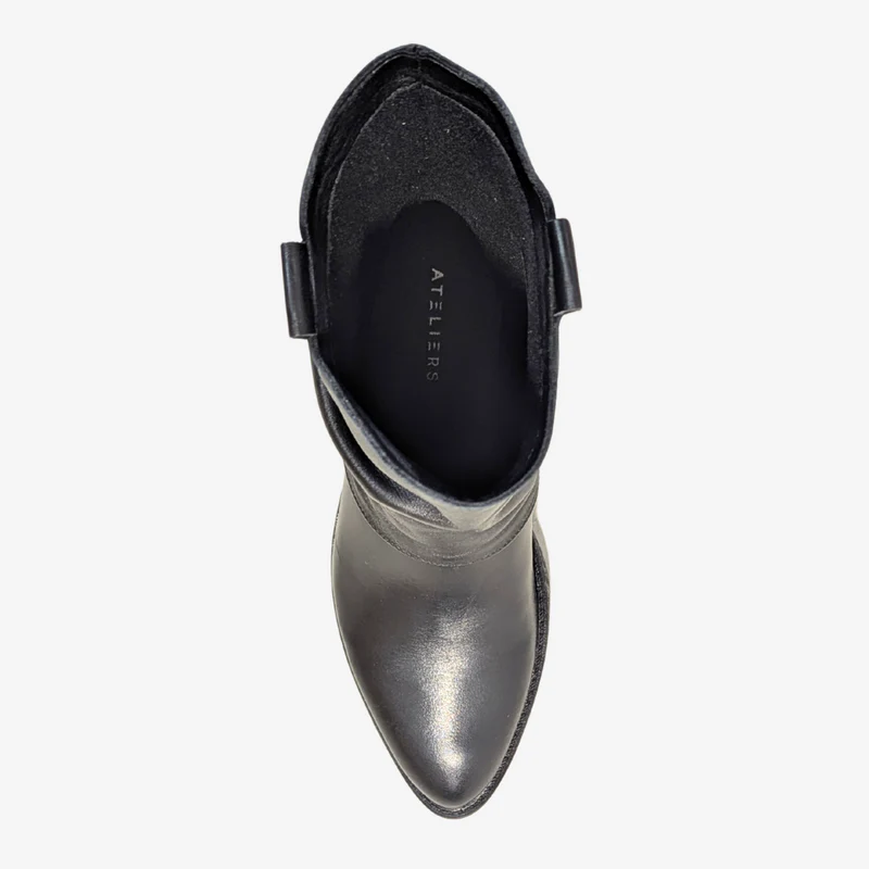 ATL BETSY-218 BLACK LEATHER