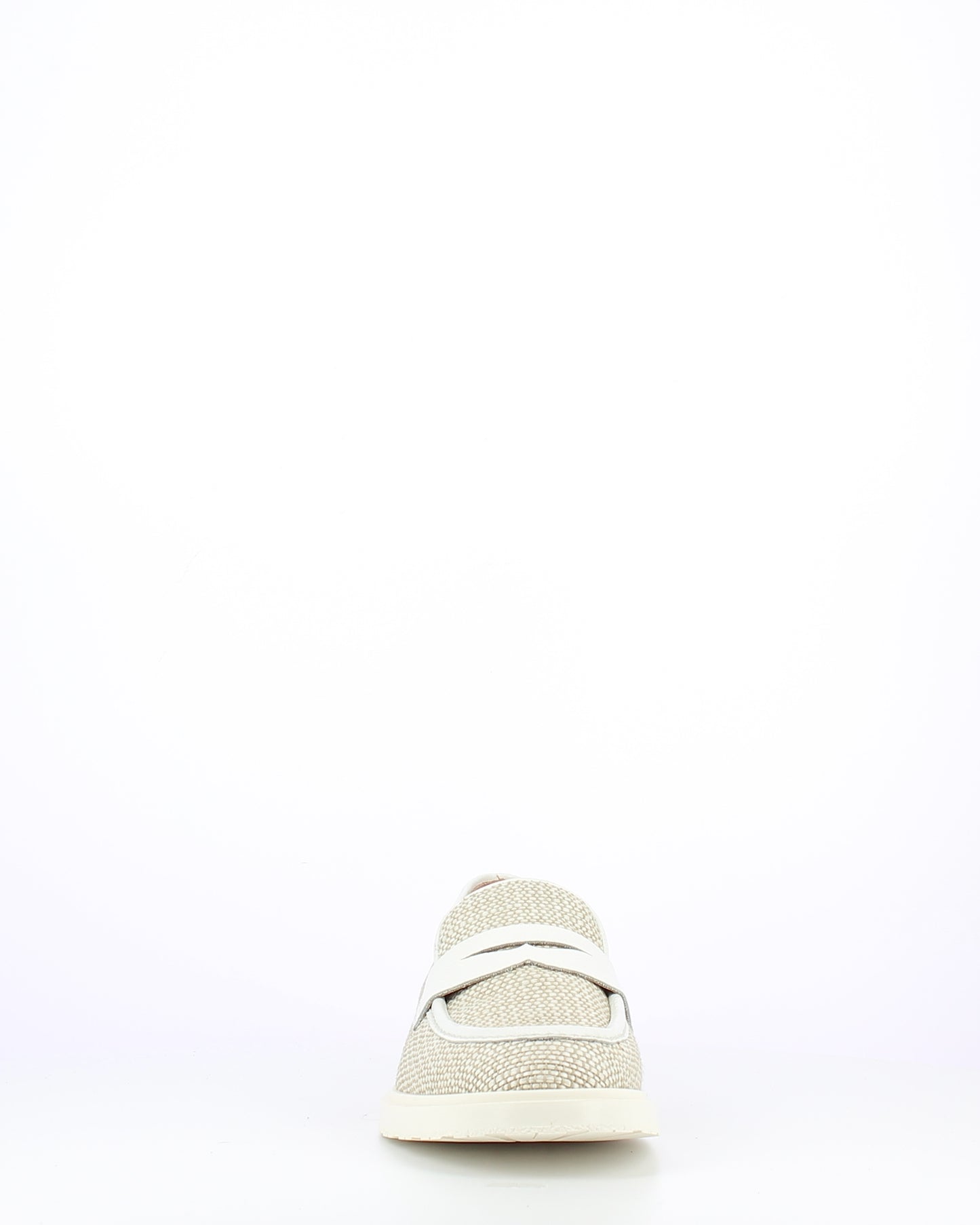 WND 5200-250 OFF WHITE RAFFIA LOAFER