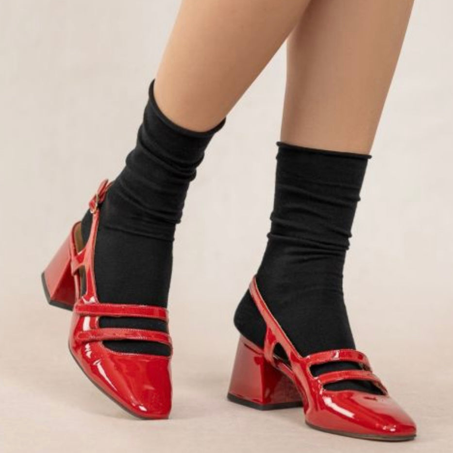 BLF 6918 Velvet cotton knee socks