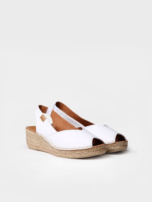 TP BERNIA-P Blanc LEATHER