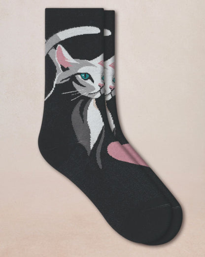BLF 6578 AR5 BLACK cat-socks