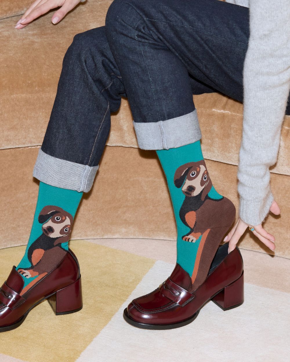 BLF 6579 PQ3 dachshund-socks