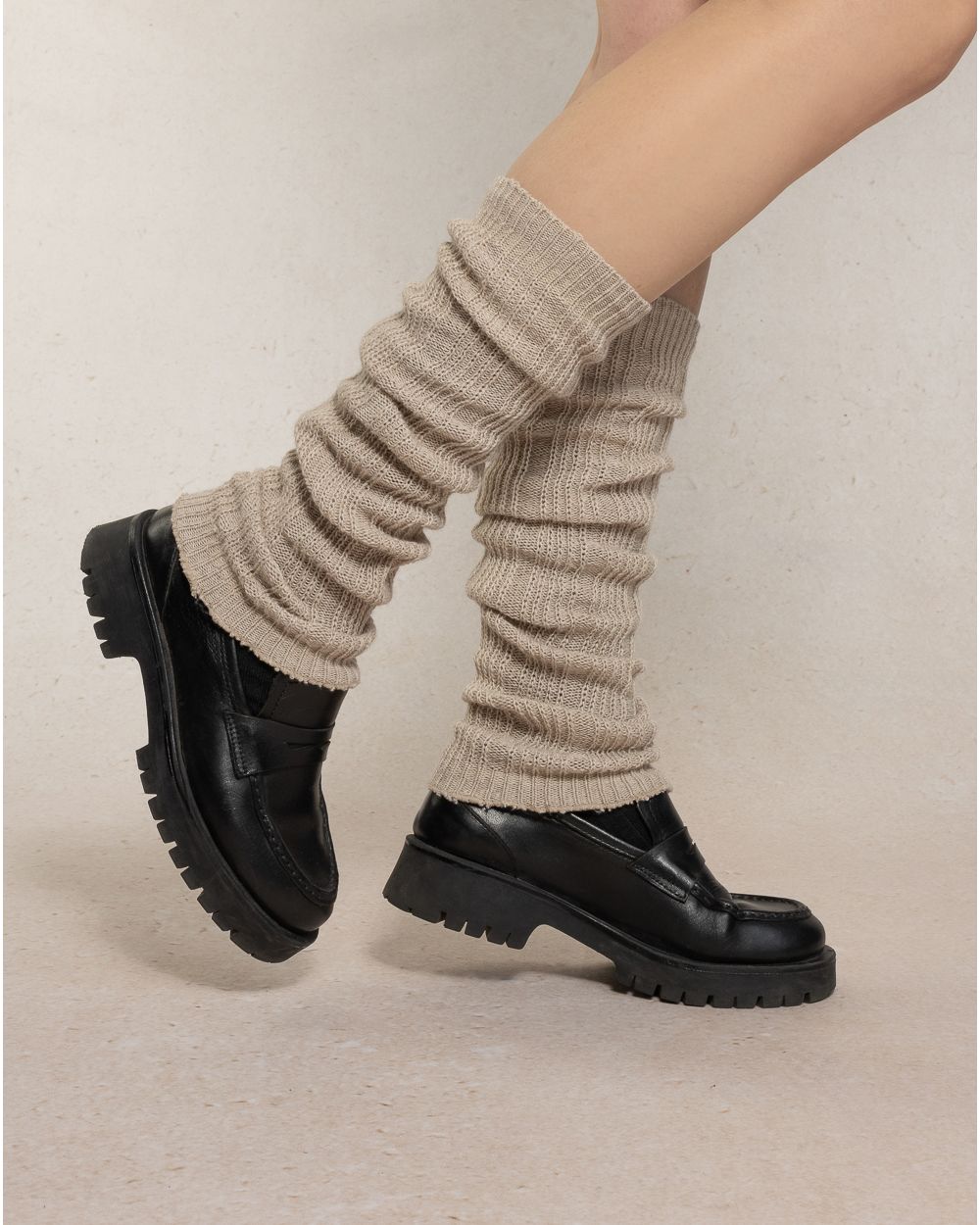 BLF 6094 NC8 BEIGE plain-cashmere-leg-warmers