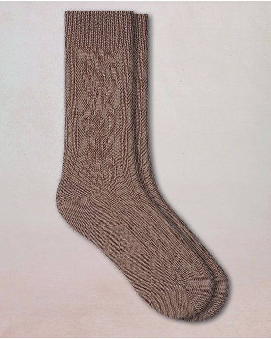 BLFM 7098 DP8 merino-wool-cable-knit-socks