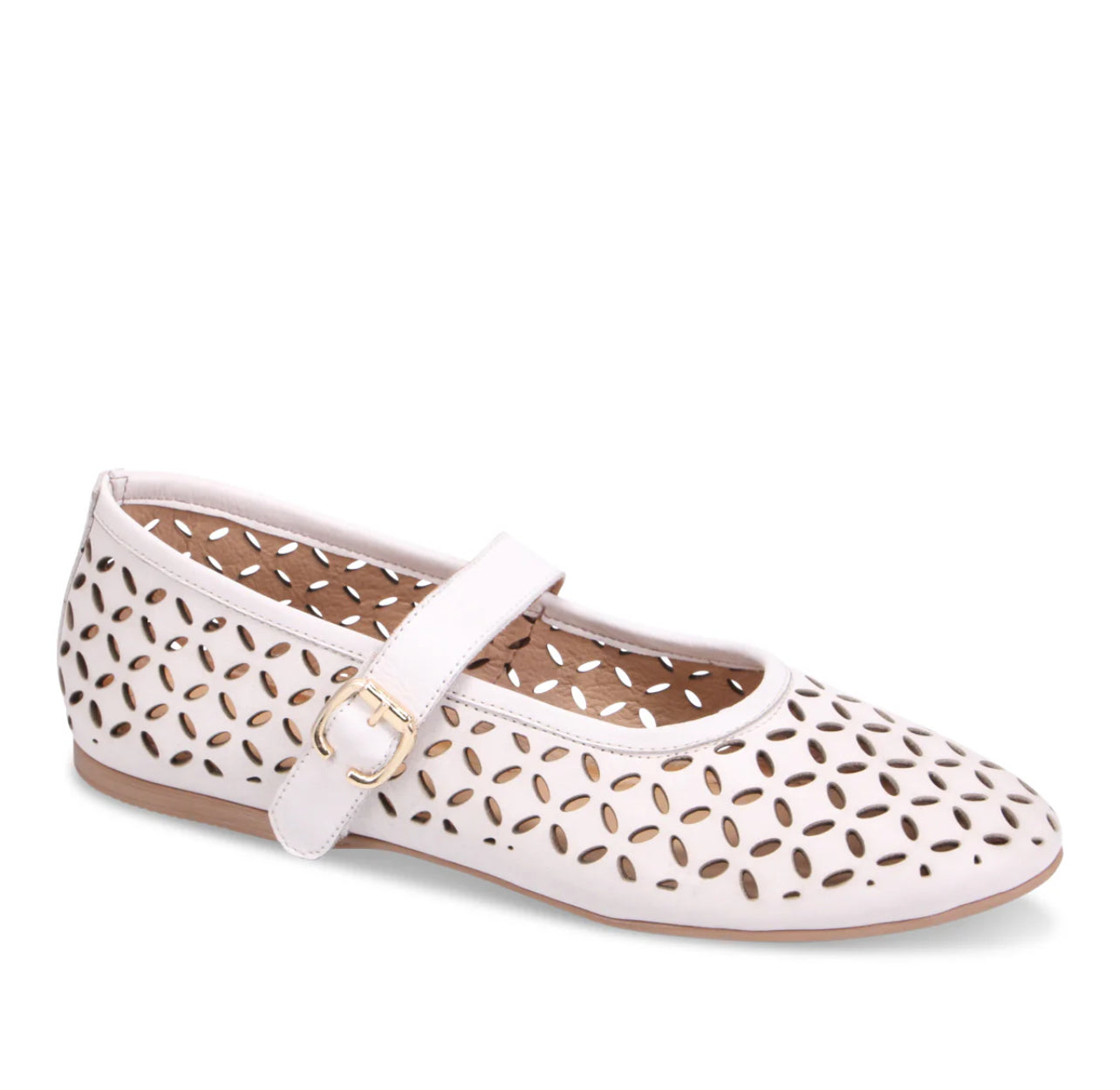 BNO KEHLANI-150 Ice White leather