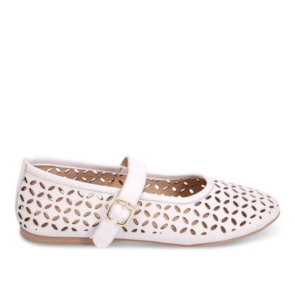 BNO KEHLANI-150 Ice White leather