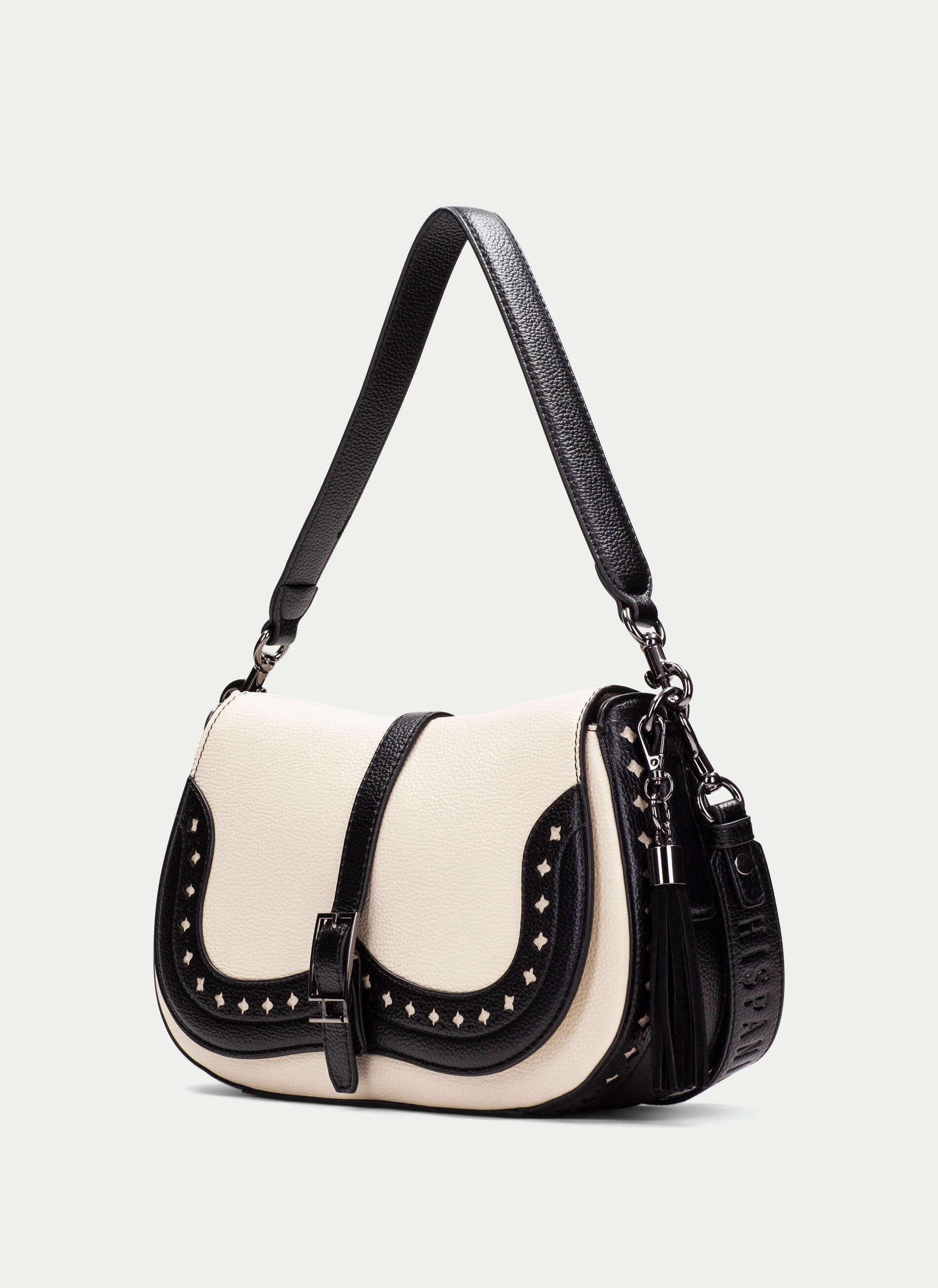 HSP 5373-220 BLACK AND WHITE LEATHER