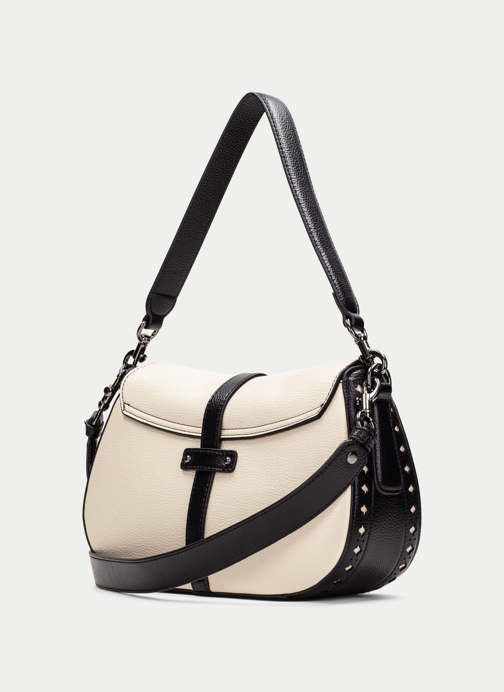 HSP 5373-220 BLACK AND WHITE LEATHER