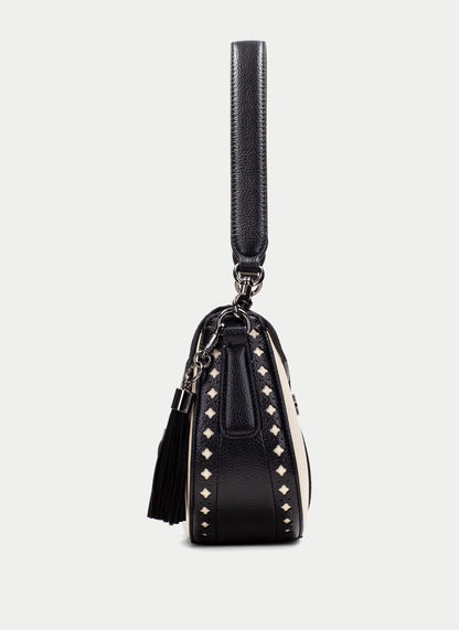 HSP 5373-220 BLACK AND WHITE LEATHER