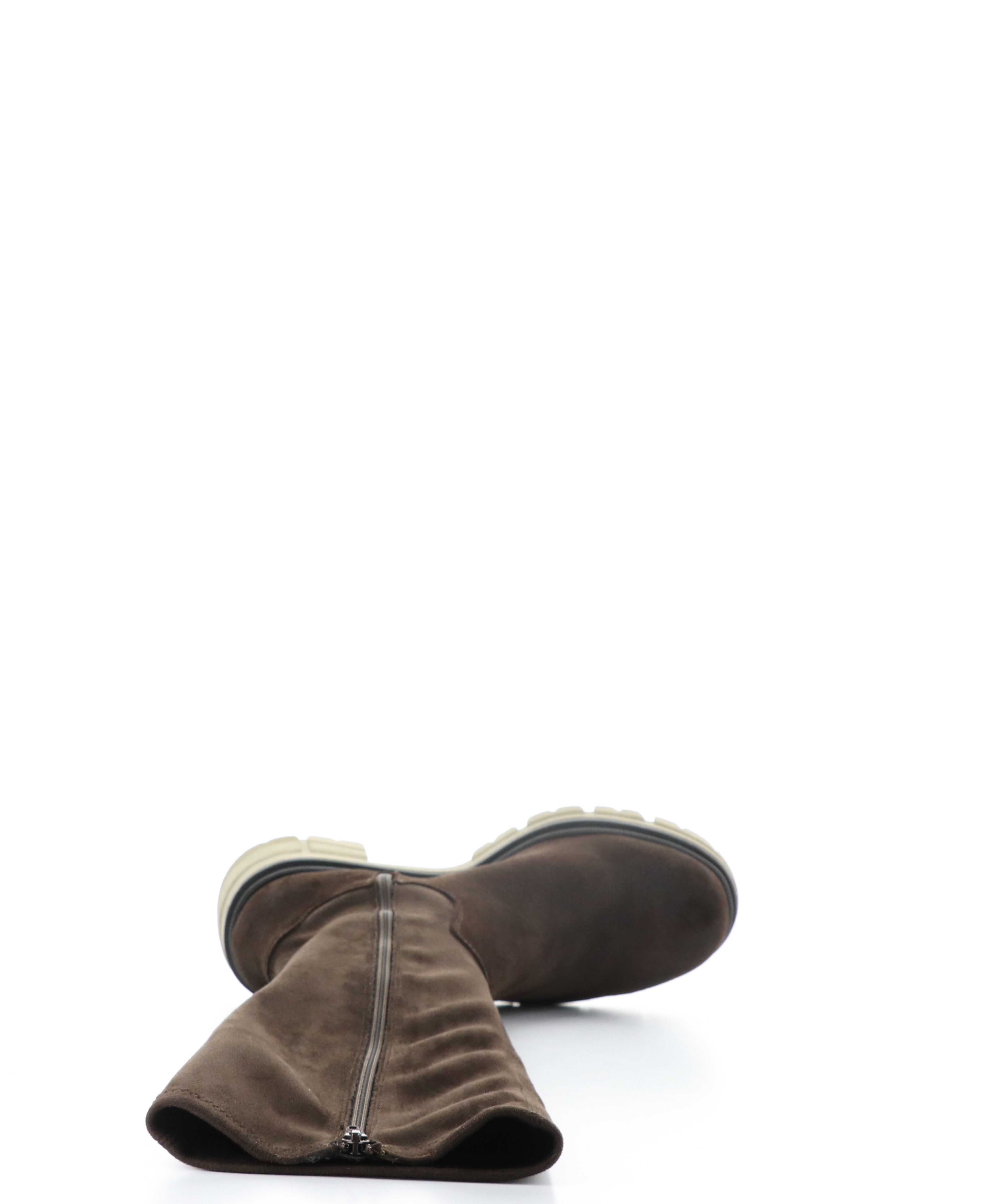 BC BRENNA-320 Dk Brown suede